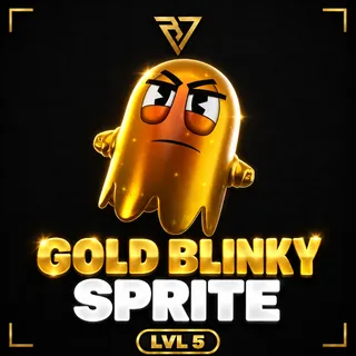 Gold Blinky Sprite (LVL 5)