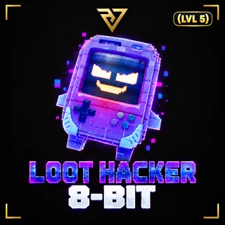 Loot Hacker 8-Bit Sprite (LVL 5)