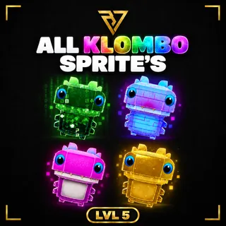 All Klombo Sprites (LVL 5)