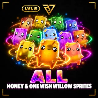 All Honey & One Wish Willow Sprites (LVL 5)