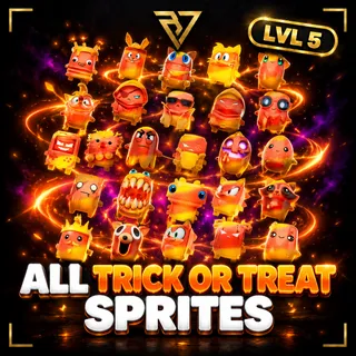 All Trick Or Treat Sprites (LVL 5)