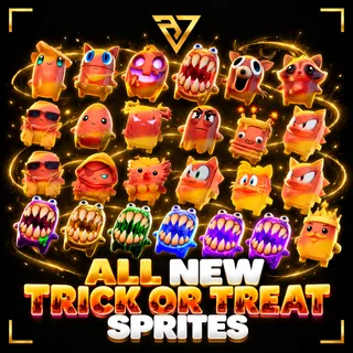 All New Trick or Treat Sprites (LVL 5)