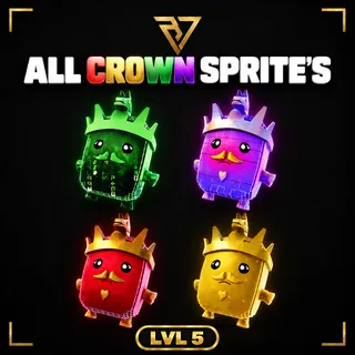 All Crown Sprites (LVL 5)