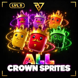 All Crown Sprites (LVL 5)