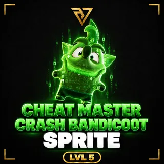 Cheat Master Crash Bandicoot Sprite (LVL 5)
