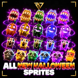 All New Halloween Sprites (LVL 5)