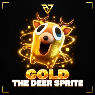 Gold The Deer Sprite (LVL 5)