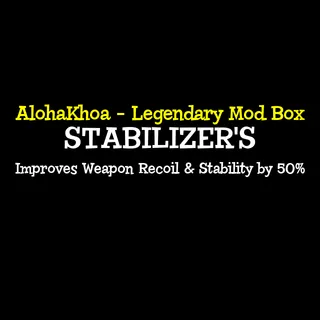 ⭐⭐⭐⭐ Stabilizer's