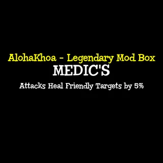 ⭐ Medic's