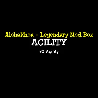 ⭐⭐ Agility