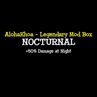 ⭐ Nocturnal