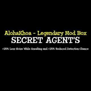 ⭐⭐⭐ Secret Agent's