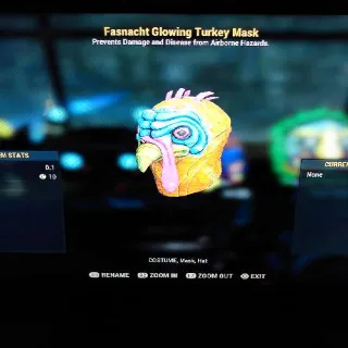 Glowing Turkey Mask