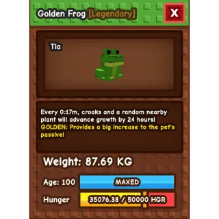 Titanic Frog 15 second cooldown