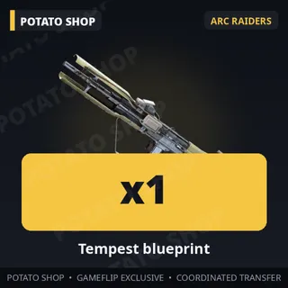Tempest blueprint ARC RAIDERS
