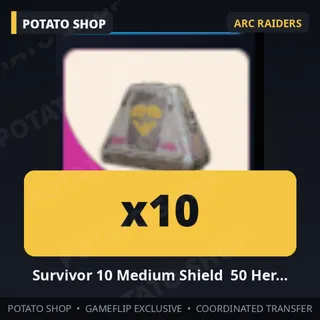 ARC Raiders | 10x Survivor 10 Medium Shield  50 Herbals Bandage  30 Trigger Nade