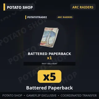 ARC Raiders | Battered Paperback x5 | Instant