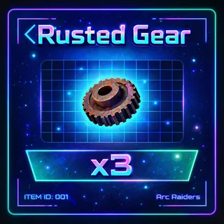 Rusted Gear x3 - Arc Raiders（Crossplatform）