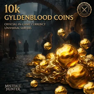 Mistfall Hunter - 10K Gyldenblod (Any Server)