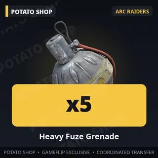 ARC Raiders | 5x Heavy Fuze Grenade