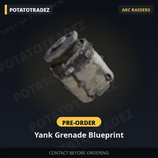 Yank Grenade Blueprint - Pre-order