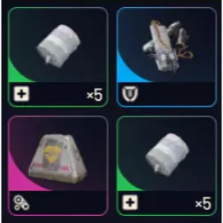 Bundle: 10 Looting Mk. 3 Augment (SURVIVOR) -10 Medium Shield - 50 Herbal Bandage