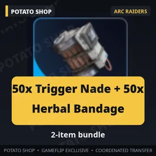 ARC Raiders | 50x Trigger Nade + 50x Herbal Bandage