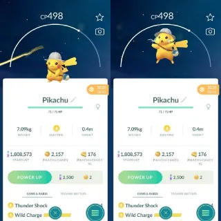 Nonshiny Explorer Hat Pikachu Guarantee Lucky