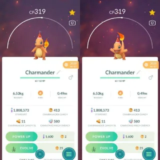 Nonshiny Party Hat Charmander Guarantee Lucky Pokemon Go