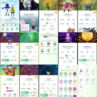 Pokémon Go Account - Level 70 - ✨251 Shiny 87 Legendary 4.9M Stardust
