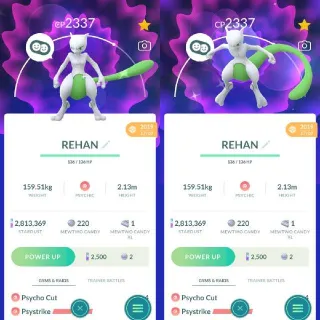 Shiny Mewtwo Guarantee Lucky Pokemon Go