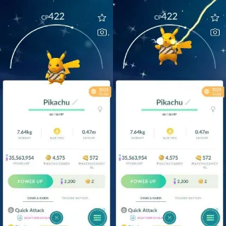 Shiny Batik Black Shirt - Registered Trade Only 20k Dust - Pokemon Go