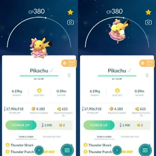Nonshiny Pop Star Pikachu - Pokemon Go