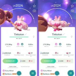 Shiny Tinkaton Pokemon Go
