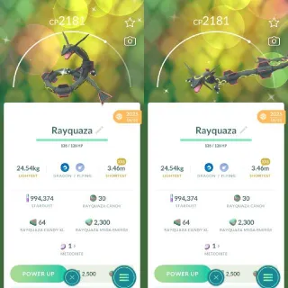 Shiny Rayquaza Xxs - Pokemon Go