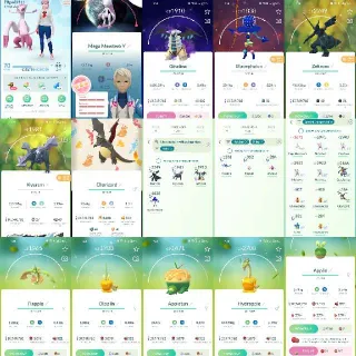 Pokemon go Account - Level 70 - ✨336 Shiny 101 Legendary 10.7 M Stardust