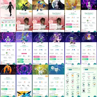 Pokemon go Account - Level 72 - ✨555 Shiny 243 Legendary 15M Stardust