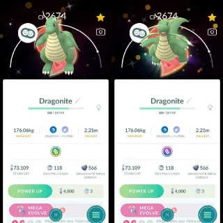 Shiny Dragonite Special Background