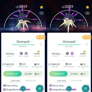 Overqwil Level 43 XL - Pokemon Go