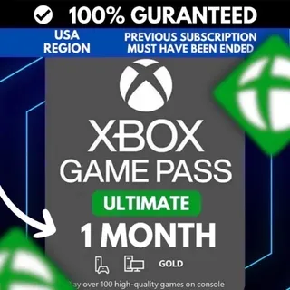 Xbox Game Pass Ultimate 1 month