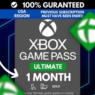 Xbox Game Pass Ultimate 1 month