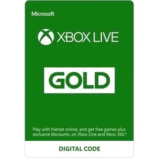 Xbox Live Gold 12 Months USA