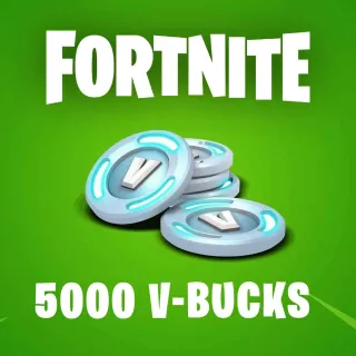 5000 VBUCKS  [ NOT A CODE]  FAST& SAFE