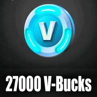 V-Bucks | 27,000 [ NOT A CODE]