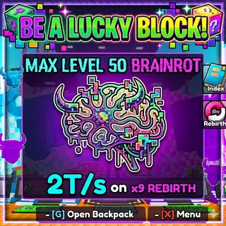 Be A Lucky Block 10x 2T/s Brainrot