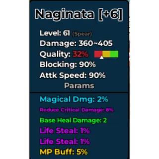 Levelbound | Naginata