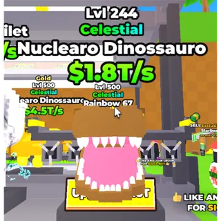 Skateboard for Brainrot | Nuclearo Dinossauro 1.8T/s