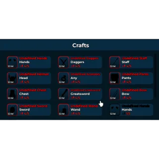 LEVELBOUND | MYTHIC CRAFT ANY ITEM 