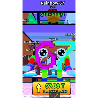 RAINBOW 67 | SECRET | NORMAL | LVL 49 