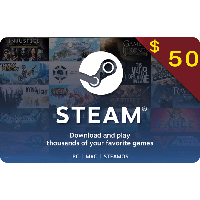 steam gift card online canada